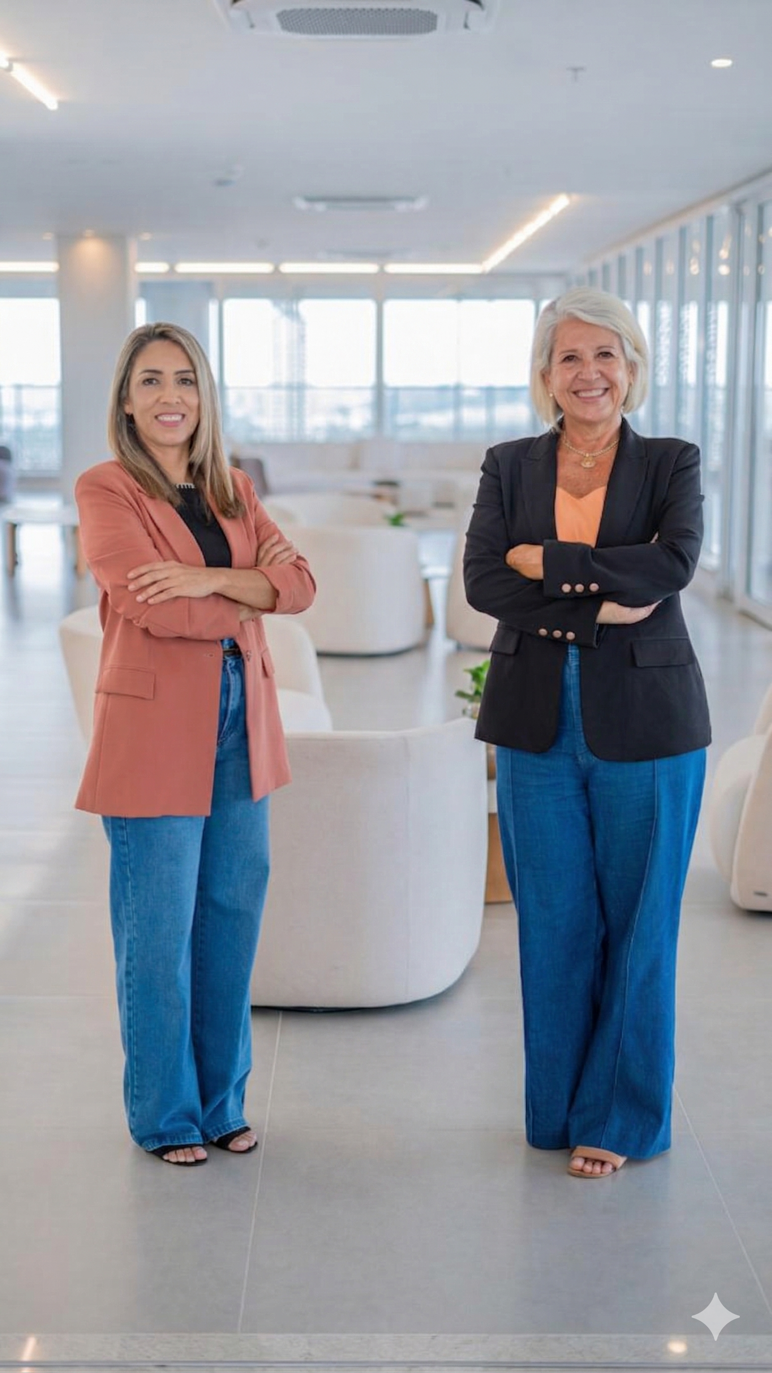 Léia Celso e Viviane Bertoli – Corretoras parceiras